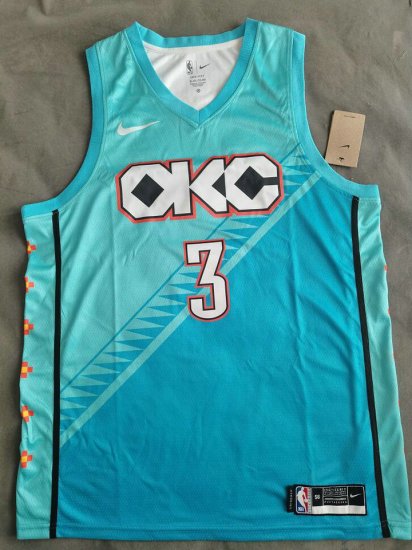 NBA 3 Giddey 2019 OKC Thunder city Maillot